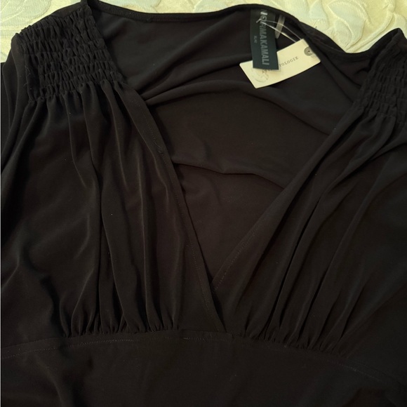 Norma Kamali Tara Dress Black US XL - Picture 7 of 7